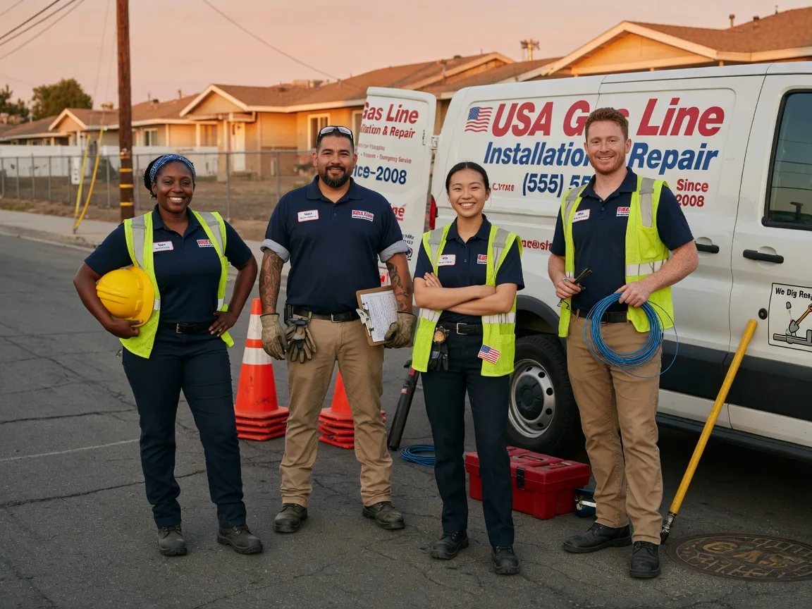 Gas Line Installation company in Wanatah, IN
